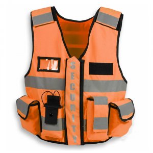 heavy duty wholesales hi vis tactical security vest
